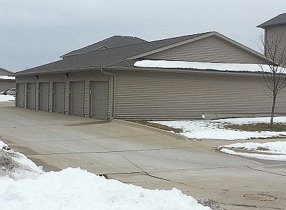 garage with opener and plenty of parking
