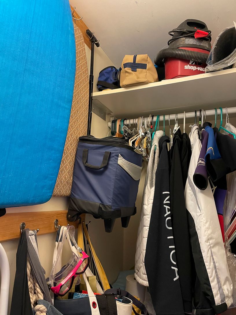  Storage Area for Water Toys and Extras