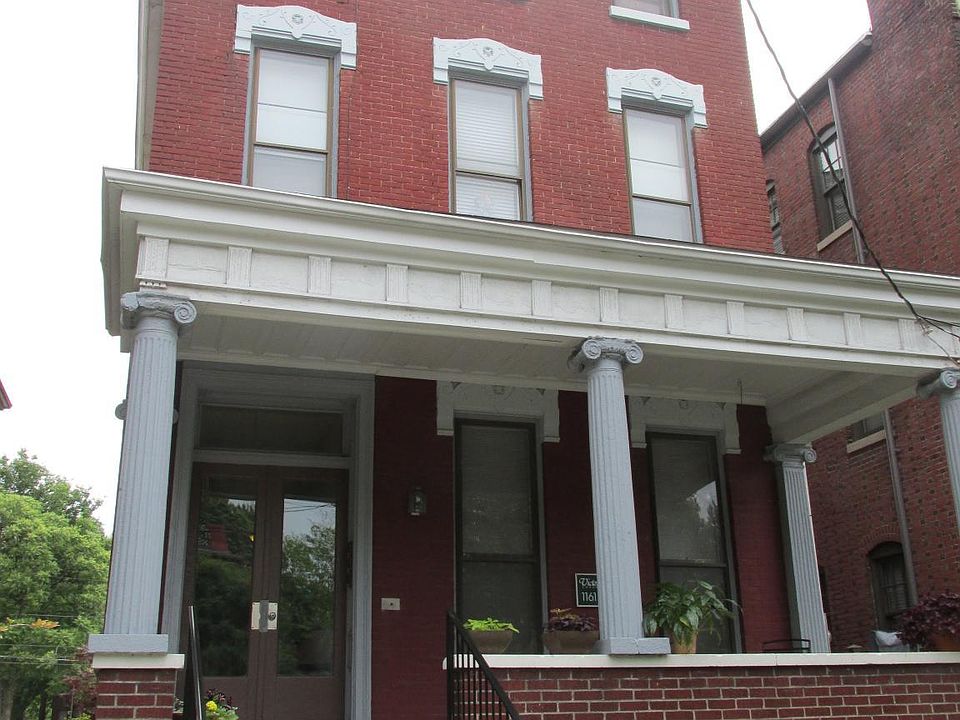 Exterior with covered porch
