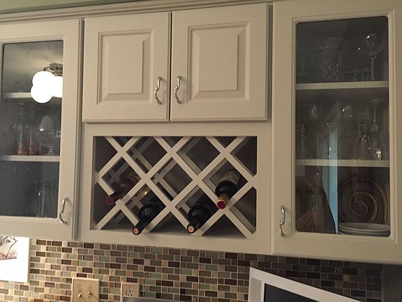 Cabinetry with Wine Rack