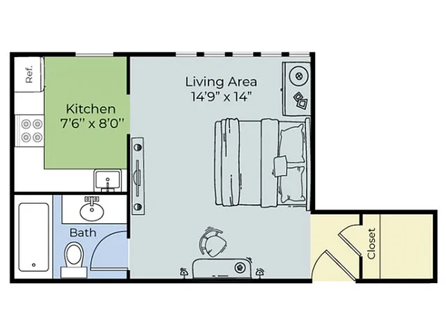 Floor plan The Lancaster