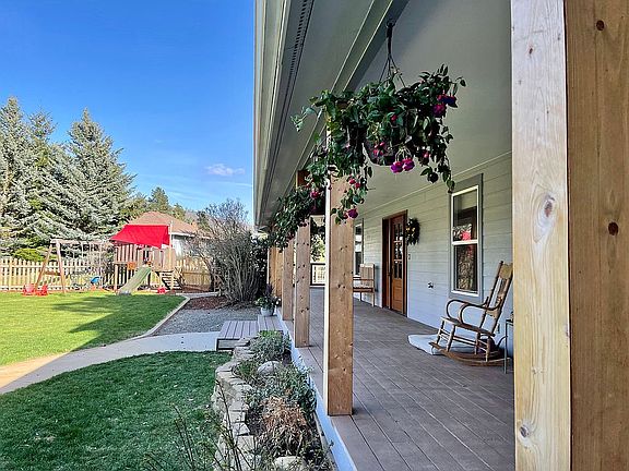 Wrap around covered porch