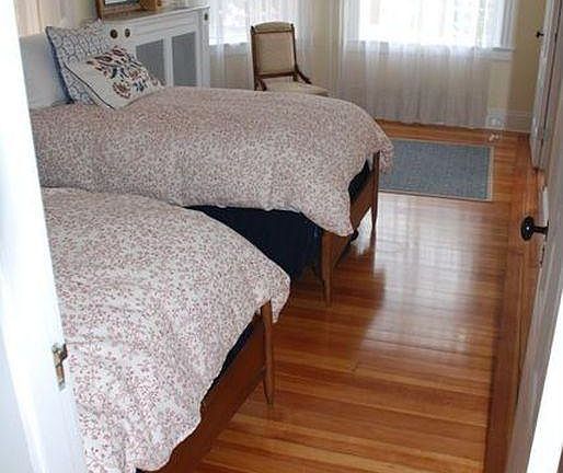 Downstairs bedroom/den off the kitchen