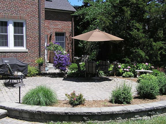 Patio is great for entertaining!