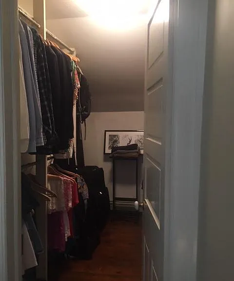 Master B/R walk-in closet