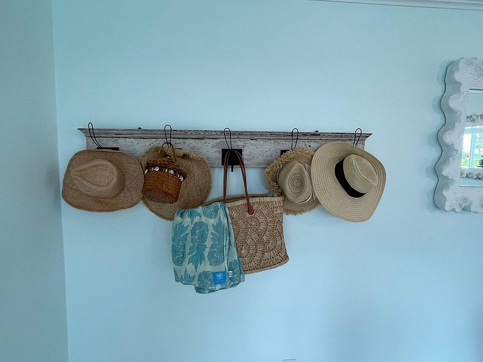 Somewhere to hang all of your beach totes!