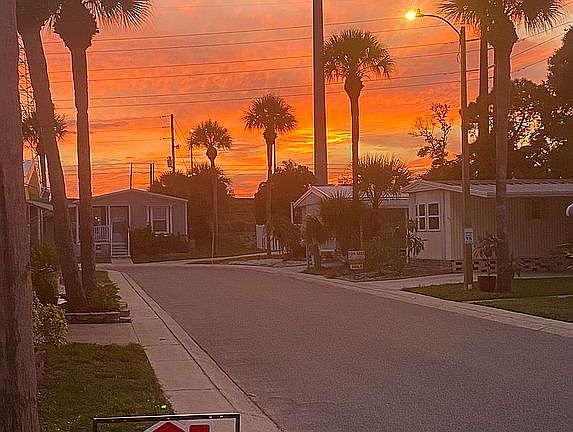 Sunset from window 