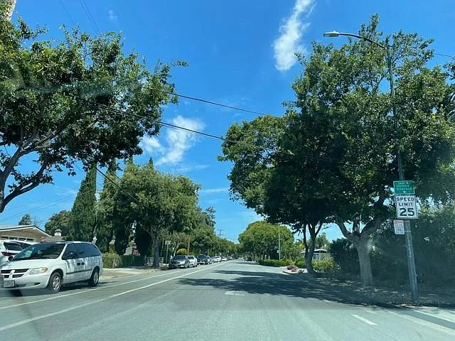 Street neighborhood view