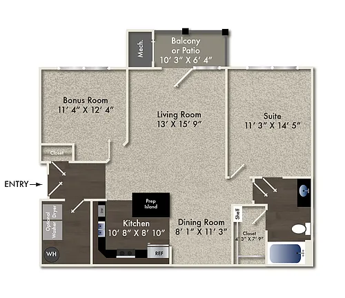 Floor plan Celestial