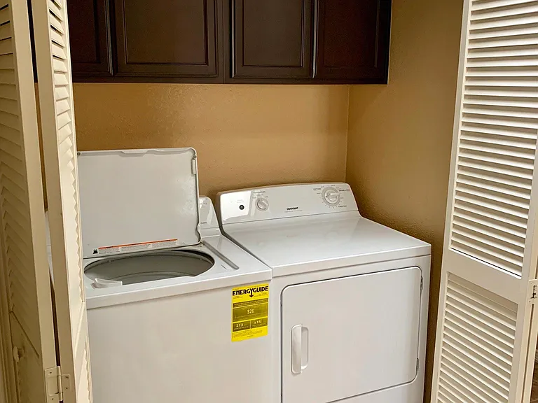 Laundry closet