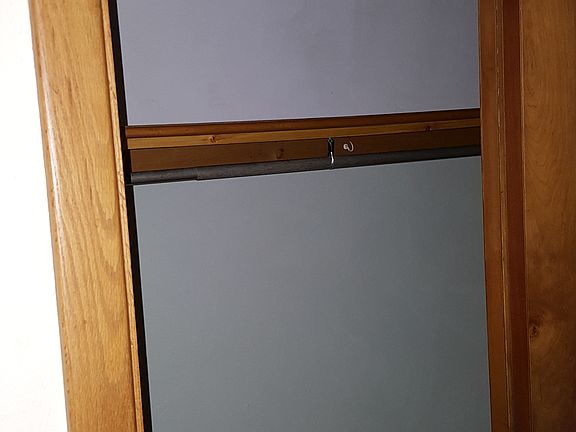 Hall closet