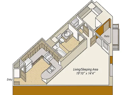 Floor plan Furnished-f-S1