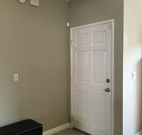 Inside front door