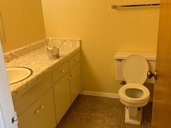 Half a bathroom downstairs