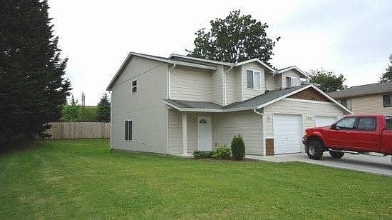 Large yard