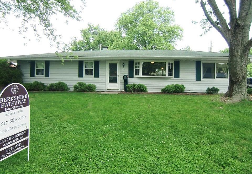 Nice ranch home in quiet neighborhood.  Notice the big bay window.