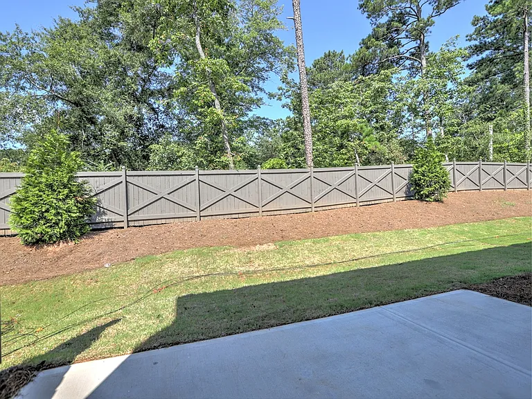 View of your back yard,