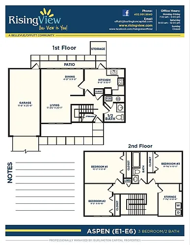 Floor plan Aspen