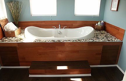 Two person soaking tub