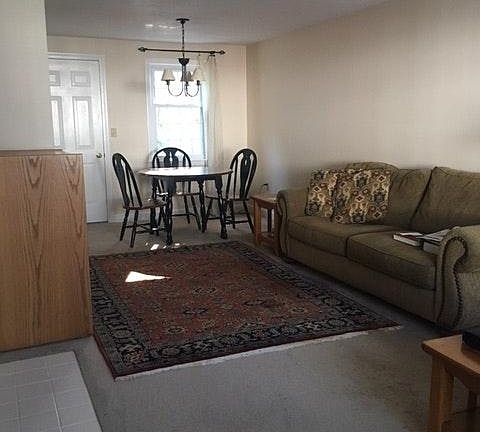 open concept - living & dining