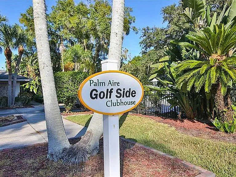 Clubhouse entrance.