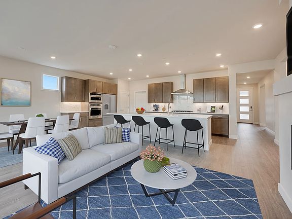 Great Room Kitchen Virtually Rendered