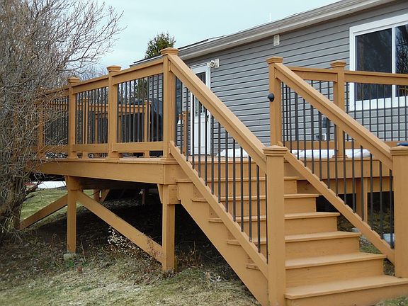 Rear deck