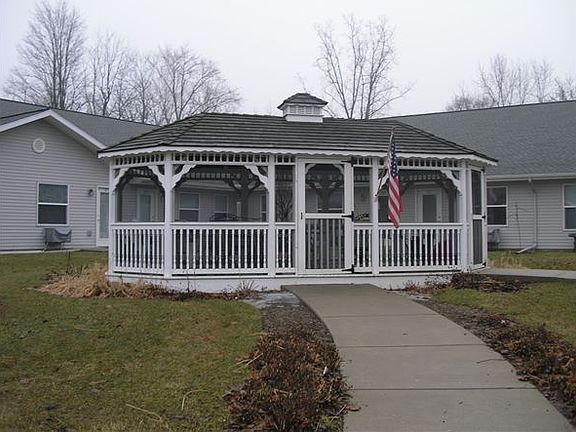 Screened Gazebo for communing with nature (insect free)