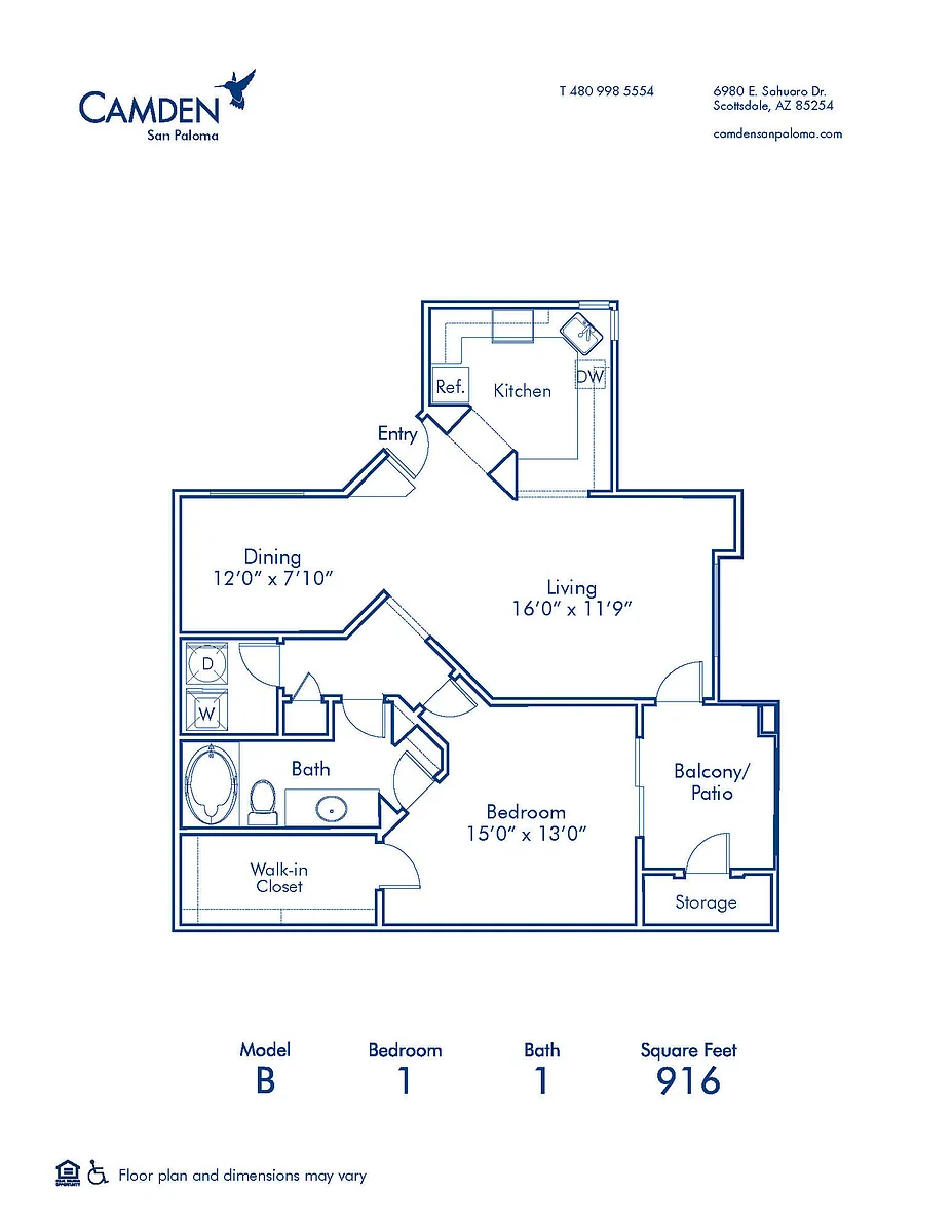 Floor plan B