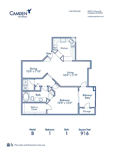 Floor plan B