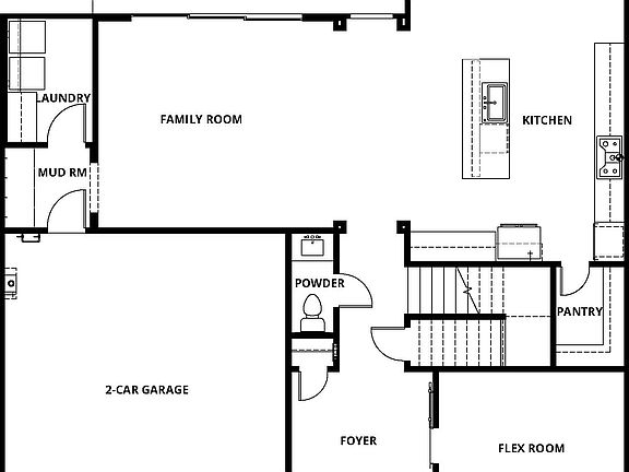 First floor layout of the Wilson.