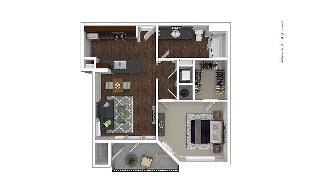 Floor plan The Hialeah