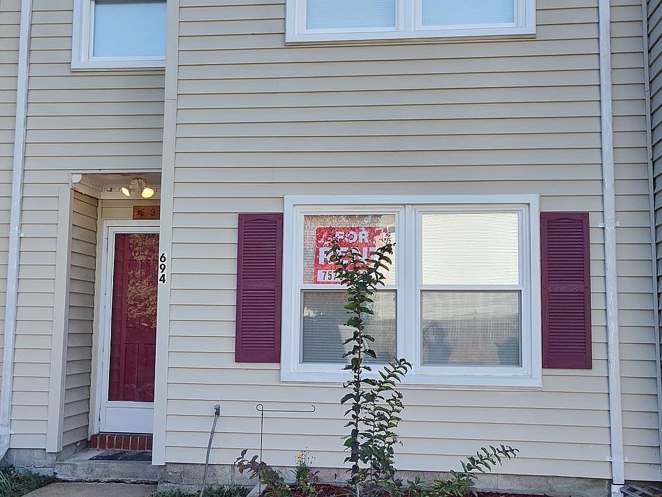 Front of 694 Goose Creek road Virginia Beach Virginia 23462