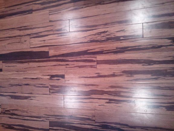 Zebra bamboo flooring