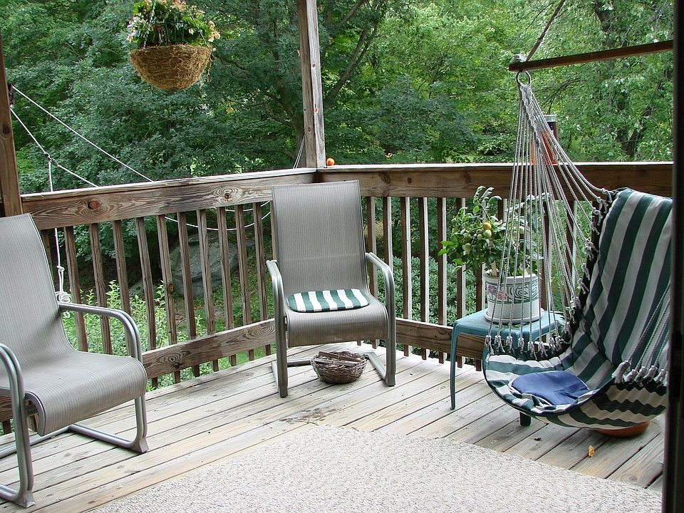 Partially covered 2nd story Deck