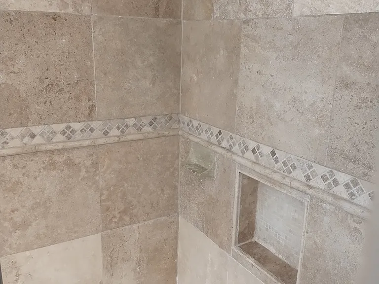 Back portion of Front Bathroom bathtub shown.