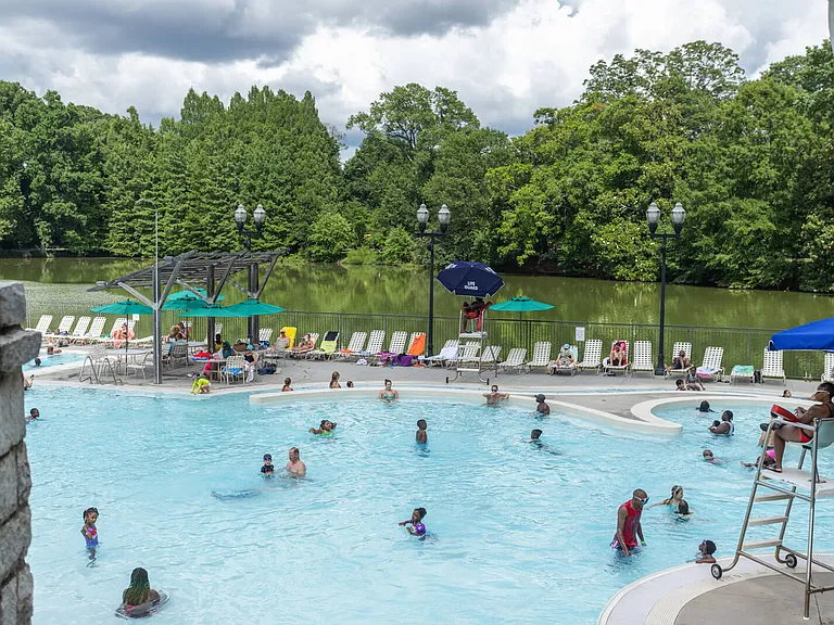 Sunny days at the pool