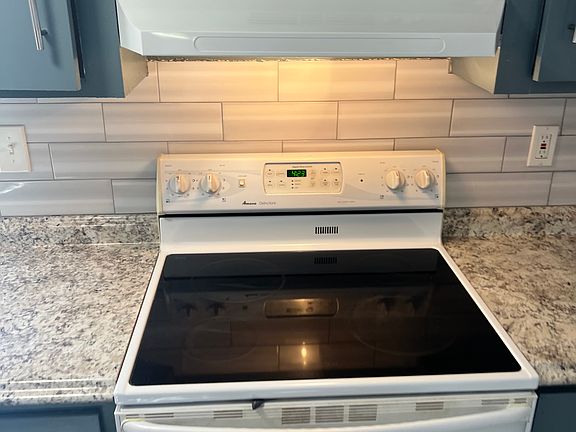 Electric cook top and oven