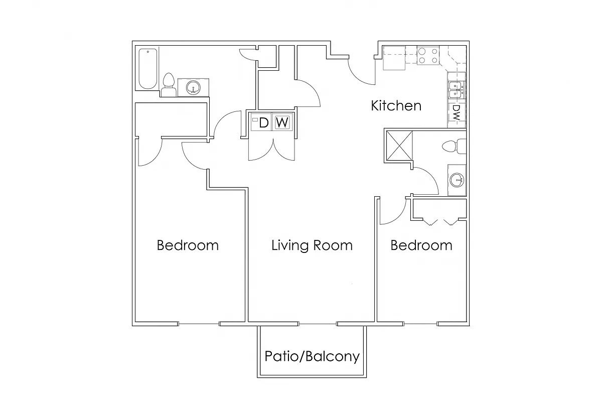 Floor plan B4