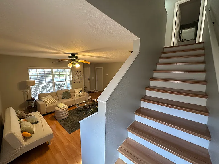 Living Room to Upstairs