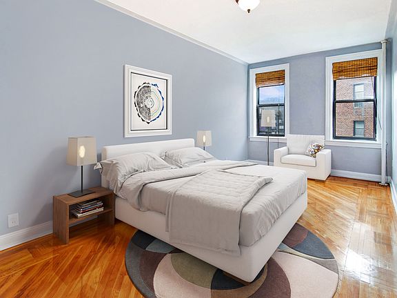 Virtually staged bedroom 1