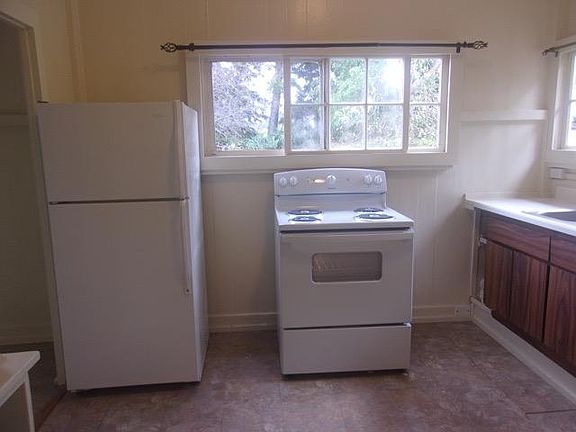 kitchen with new range