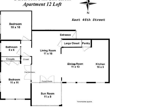 5th image of 131 E 46th St APT 11