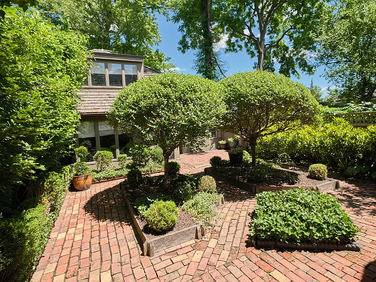 Garden in between Main House and the Cottage and Studio