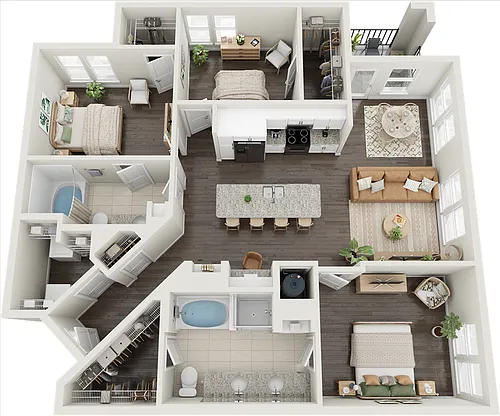 Floor plan Sunflower