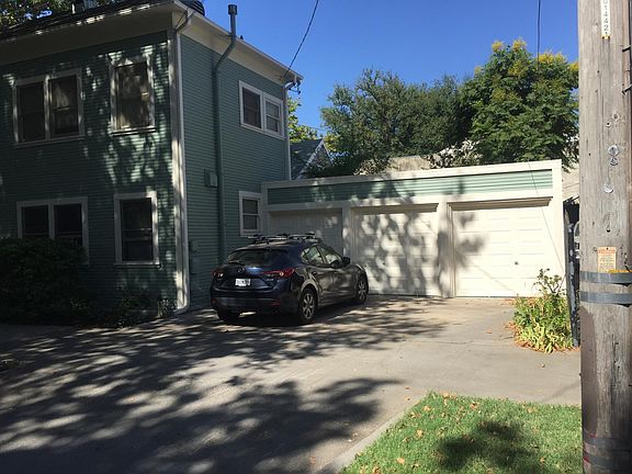 Three garages for storage