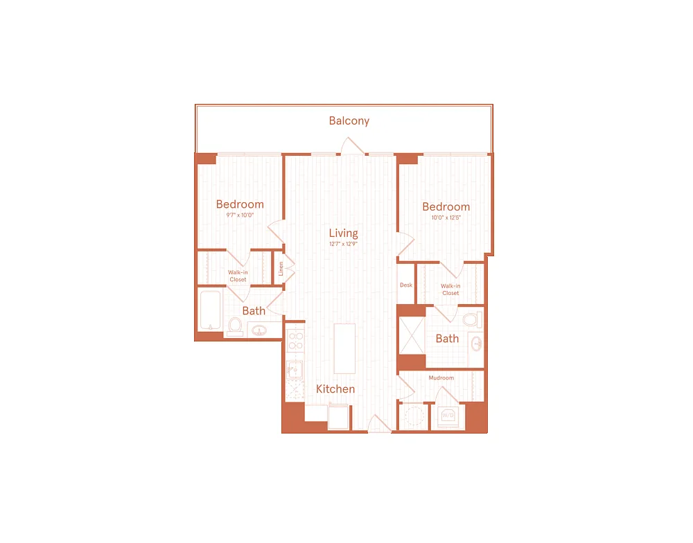 Floor plan Market House B10
