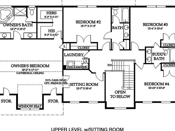 Buchanan III Second Floor 4 Bedrooms