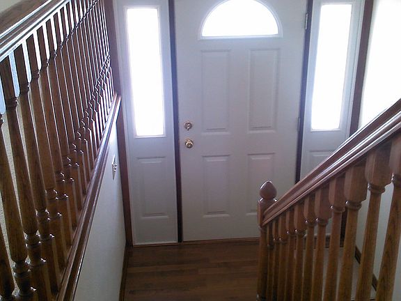 Entrance w/custom woodwork