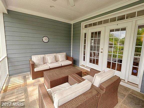 Porch off the kitchen